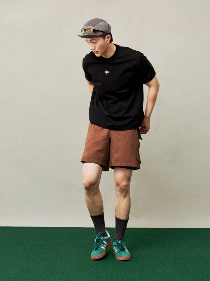 TurtleRabbit Chestnut Adventure Shorts - Unisex - Snowears- shorts