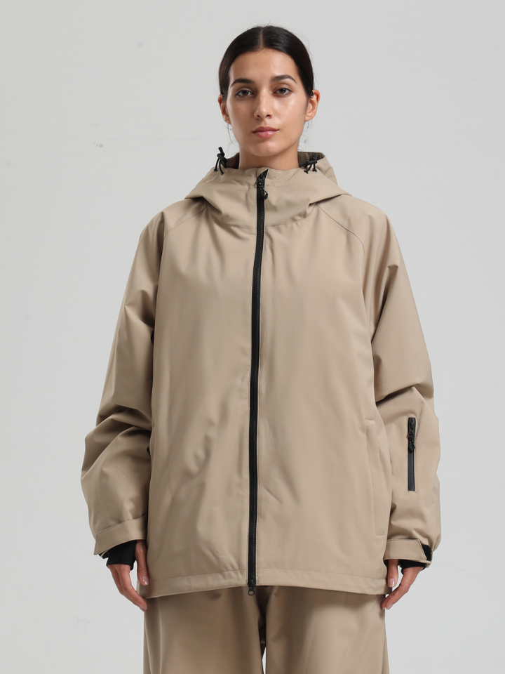 Gsou Snow Sleek Oversized Snow Jacket – Women's - Snowears