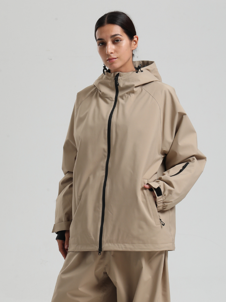 Gsou Snow Sleek Oversized Snow Jacket – Women's - Snowears