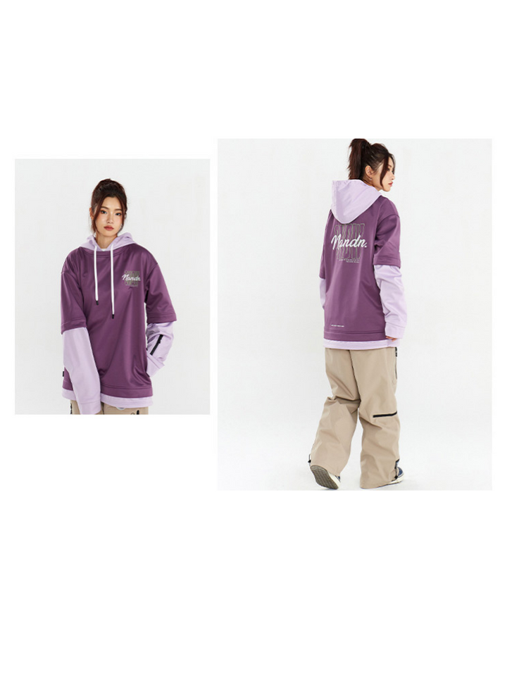 NANDN Fake Sleeves Pullover - US Only - Snowears- Hoodies & Sweaters