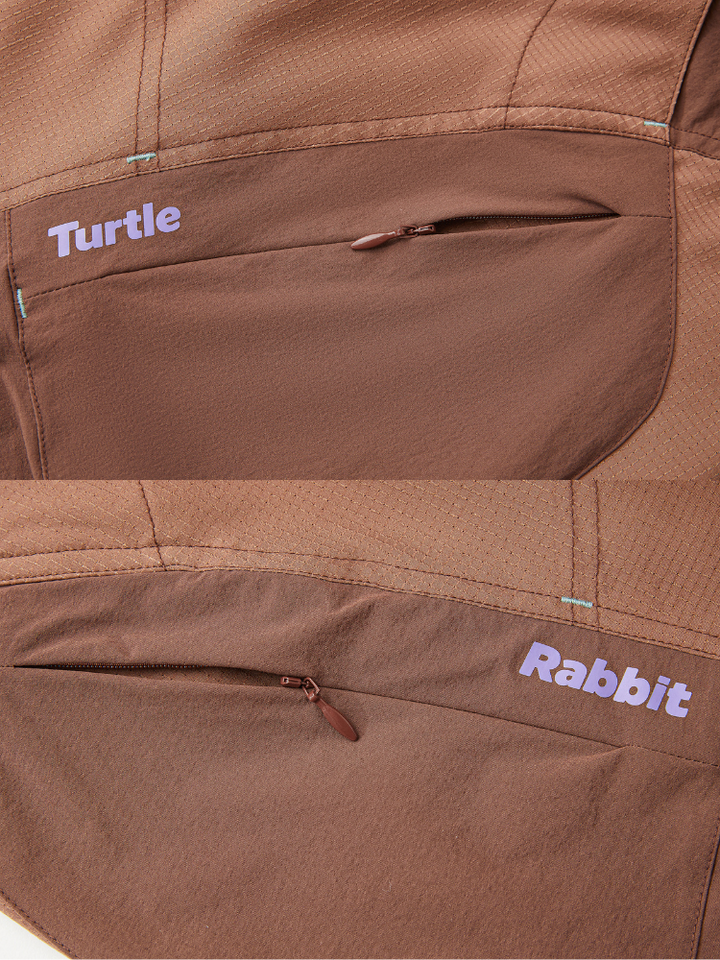 TurtleRabbit Chestnut Adventure Shorts - Unisex - Snowears- shorts