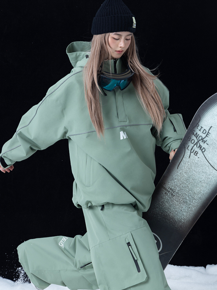 Molocoster Drift 3L Baggy Ski Fleece Pullover - Unisex - Snowears