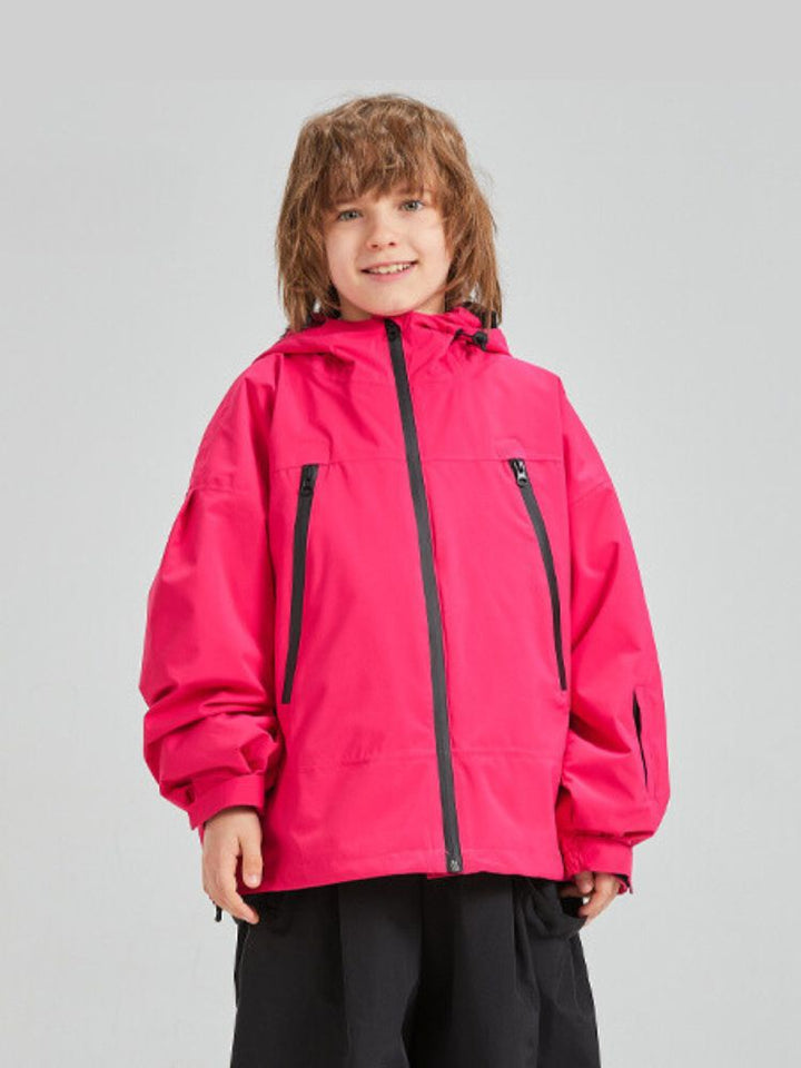 Doorek Kids Rabbit Ears Hooded Jacket - Snowears- Ski Jacket