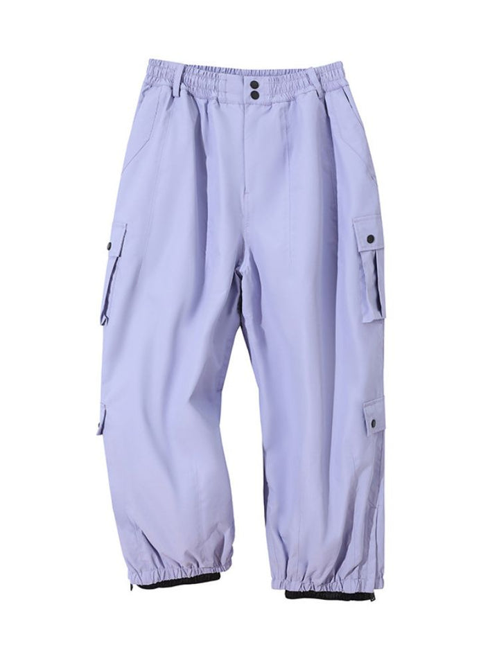 Searipe 3L Monochrome Baggy Cargo Pants - Women's - Snowears- snow pants