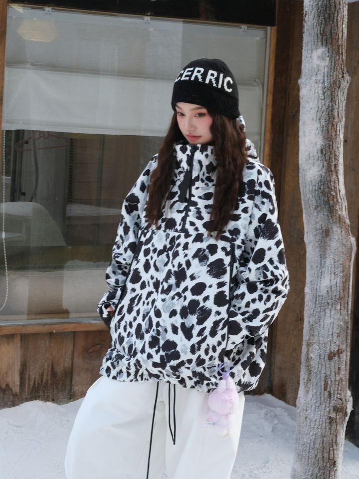 Hellystudio 3L Leopard Steeze Snow Jacket - Unisex - Snowears