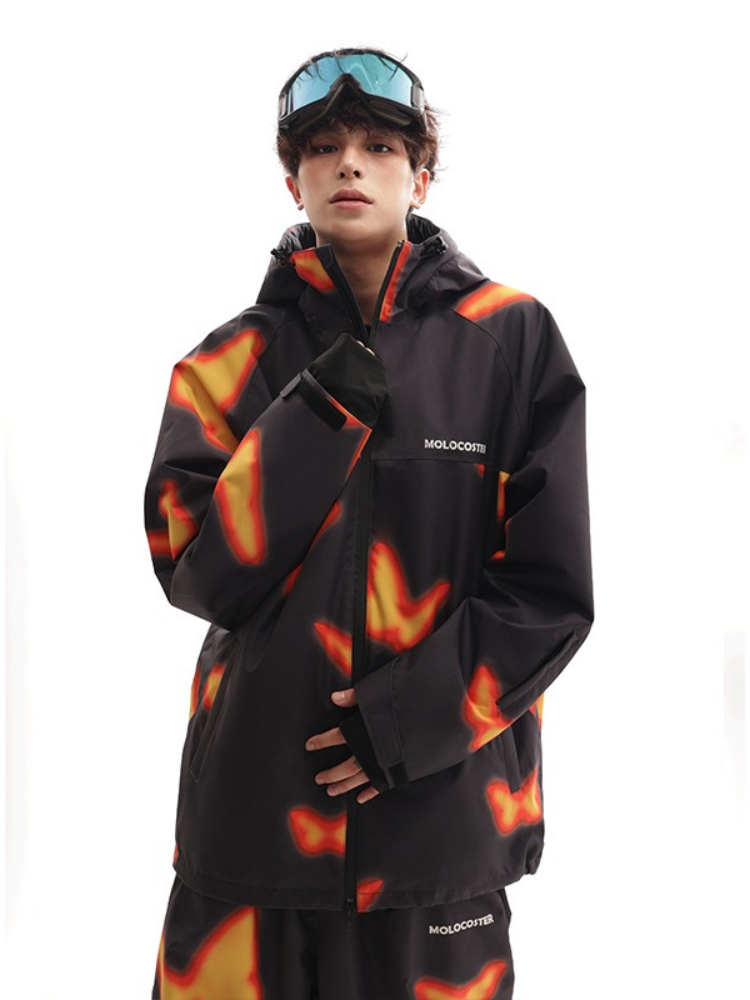 Molocoster Flame Butterfly Snow Suit - Unisex - Snowears- Suits
