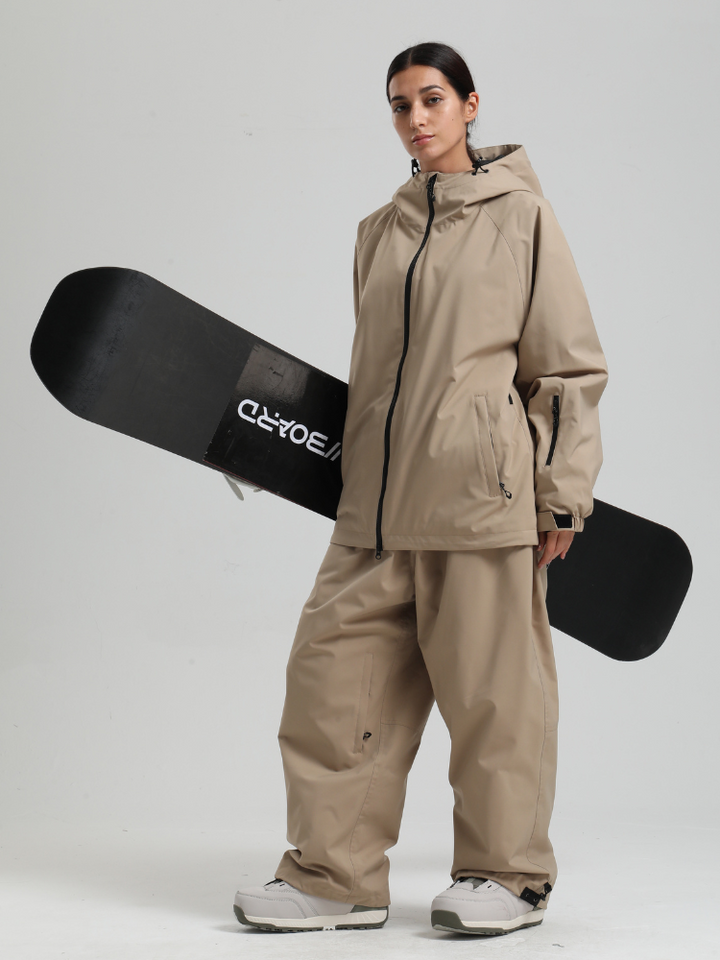 Gsou Snow Sleek Oversized Snow Jacket – Women's - Snowears