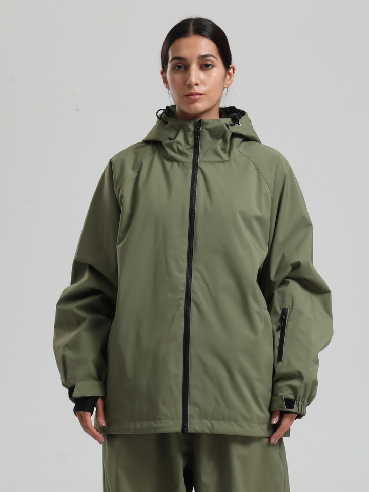 Gsou Snow Sleek Oversized Snow Jacket – Women's - Snowears