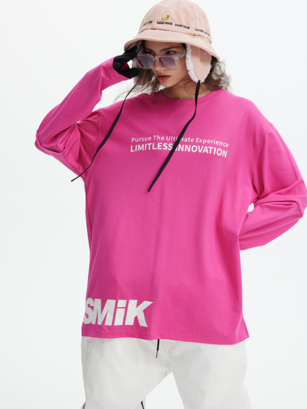 Tolasmik QUICK-DRY Sweatshirt - Pink Seris - Unisex - Snowears- Hoodies & Sweaters