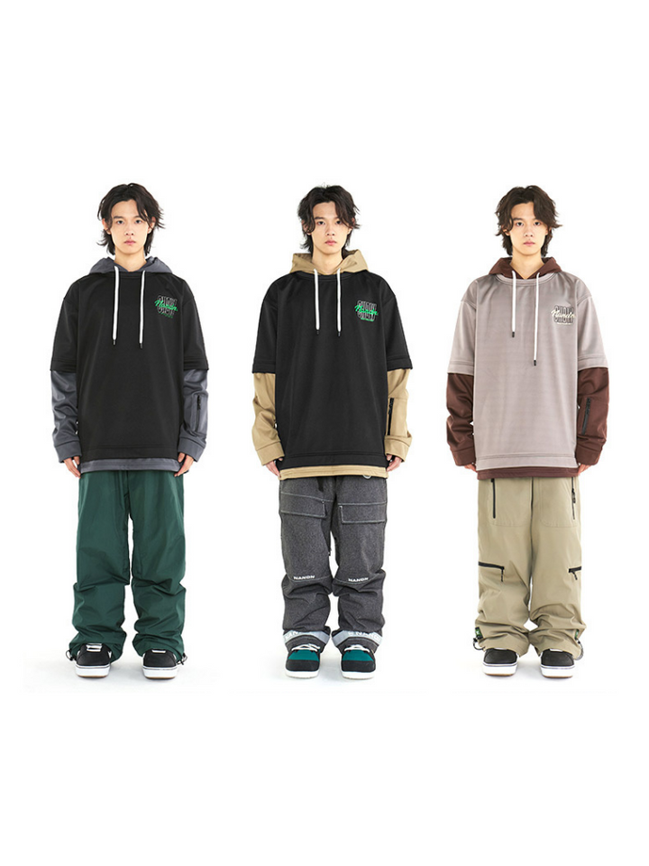 NANDN Fake Sleeves Pullover - US Only - Snowears- Hoodies & Sweaters