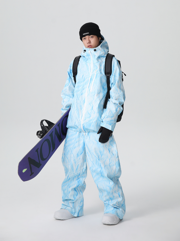 Searipe Denim Drift Baggy Snow Suit - Men's - Snowears- Suits