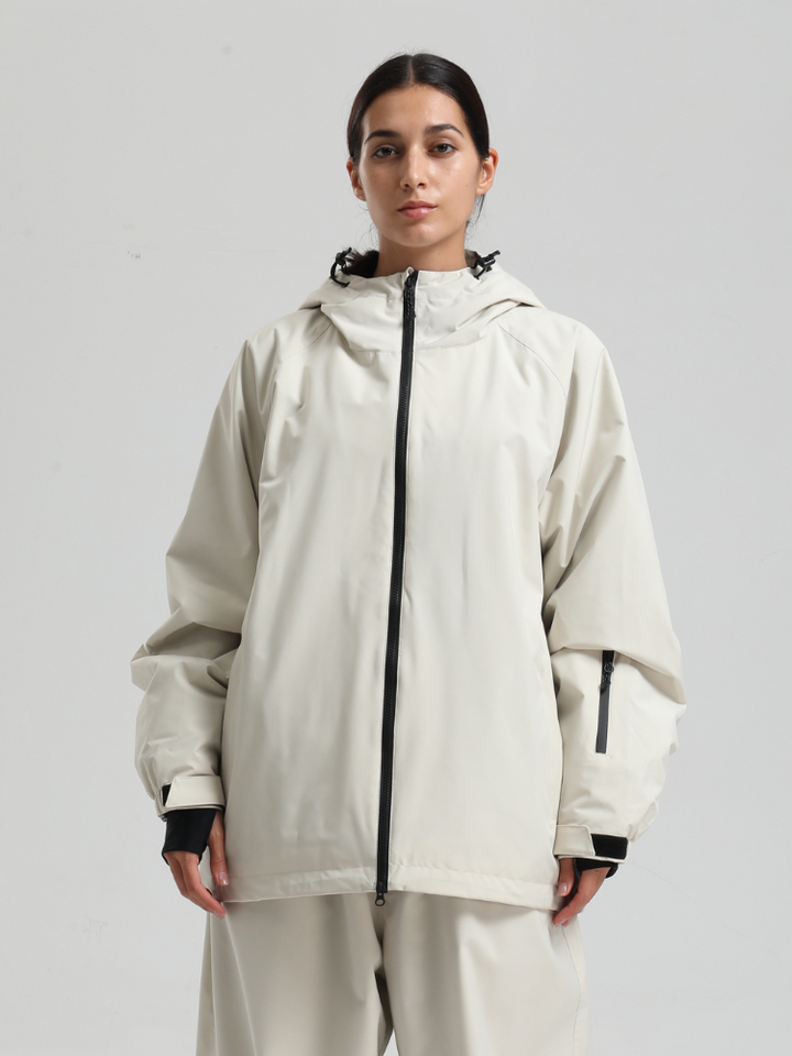 Gsou Snow Sleek Oversized Snow Jacket – Women's - Snowears