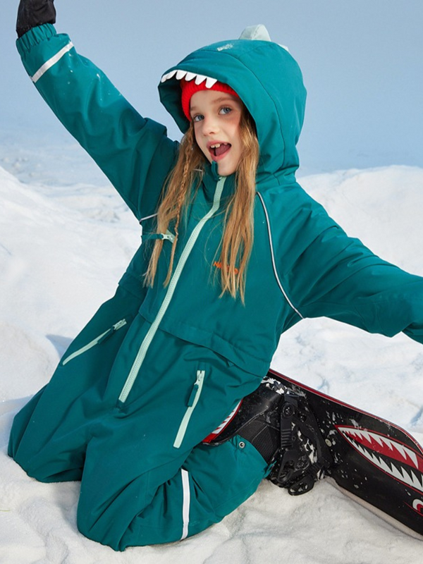 NANEND Kids Fun Animal Ski Jumpsuit