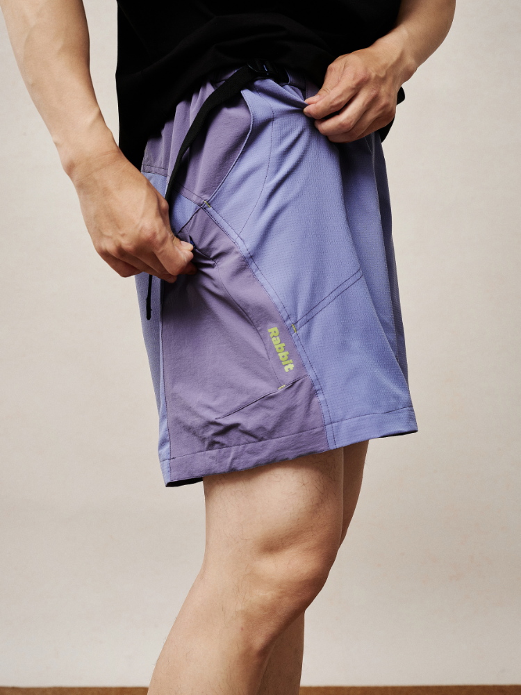 TurtleRabbit Lavender Shorts - Unisex TurtleRabbit | Snowears.com