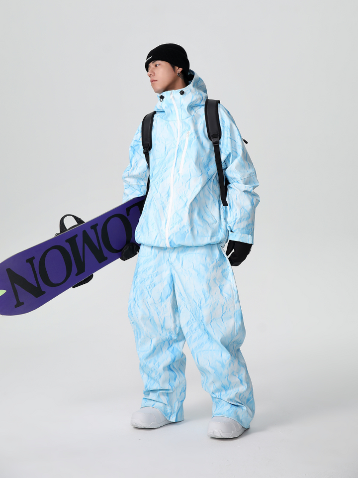 Searipe Denim Drift Baggy Snow Suit - Men's - Snowears- Suits