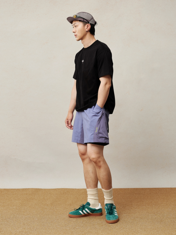 TurtleRabbit Lavender Shorts - Unisex - Snowears- shorts