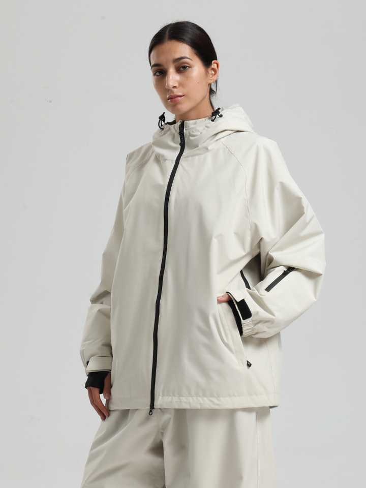 Gsou Snow Sleek Oversized Snow Jacket – Women's - Snowears