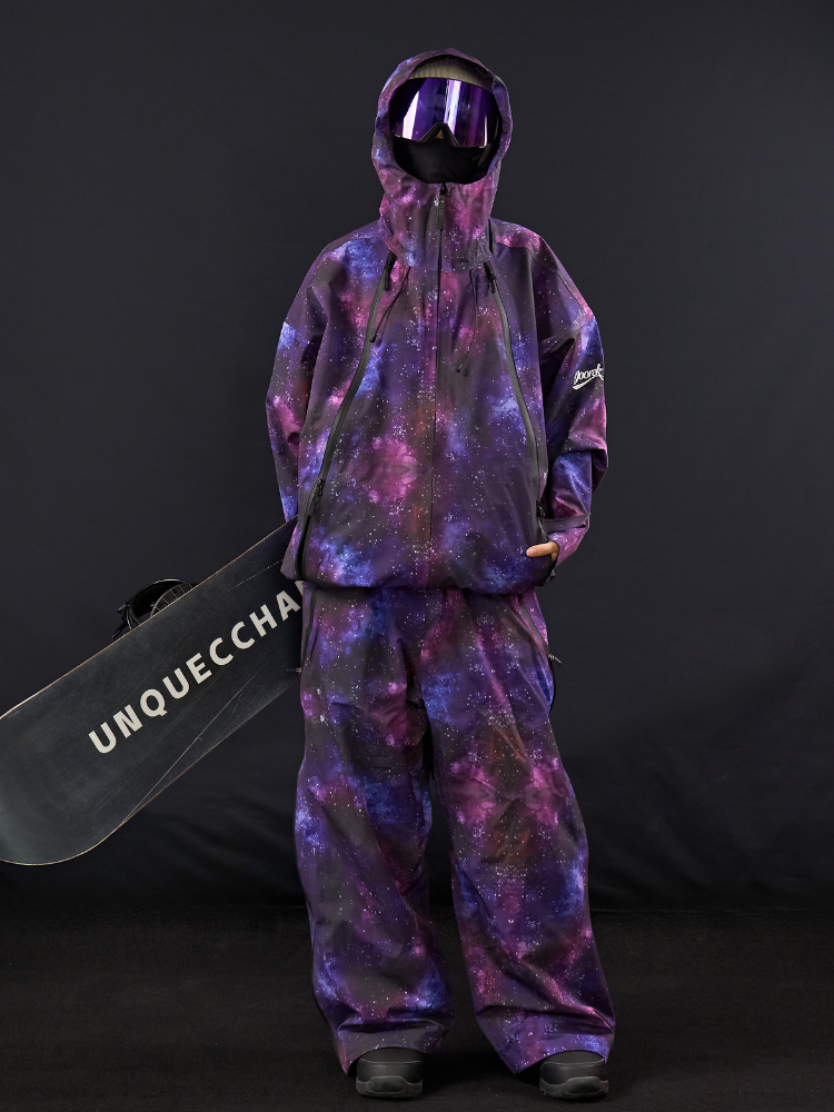 Doorek GlideFlow Galactic Shell Baggy Ski Pants - Unisex - Snowears