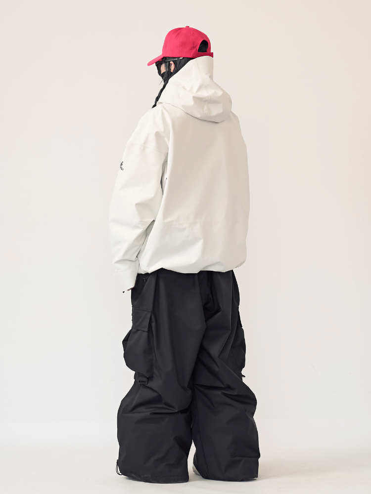 SnoWears X Taevis All-Terrain Baggy Cargo Snow Trousers - Unisex - Snowears- snow pants