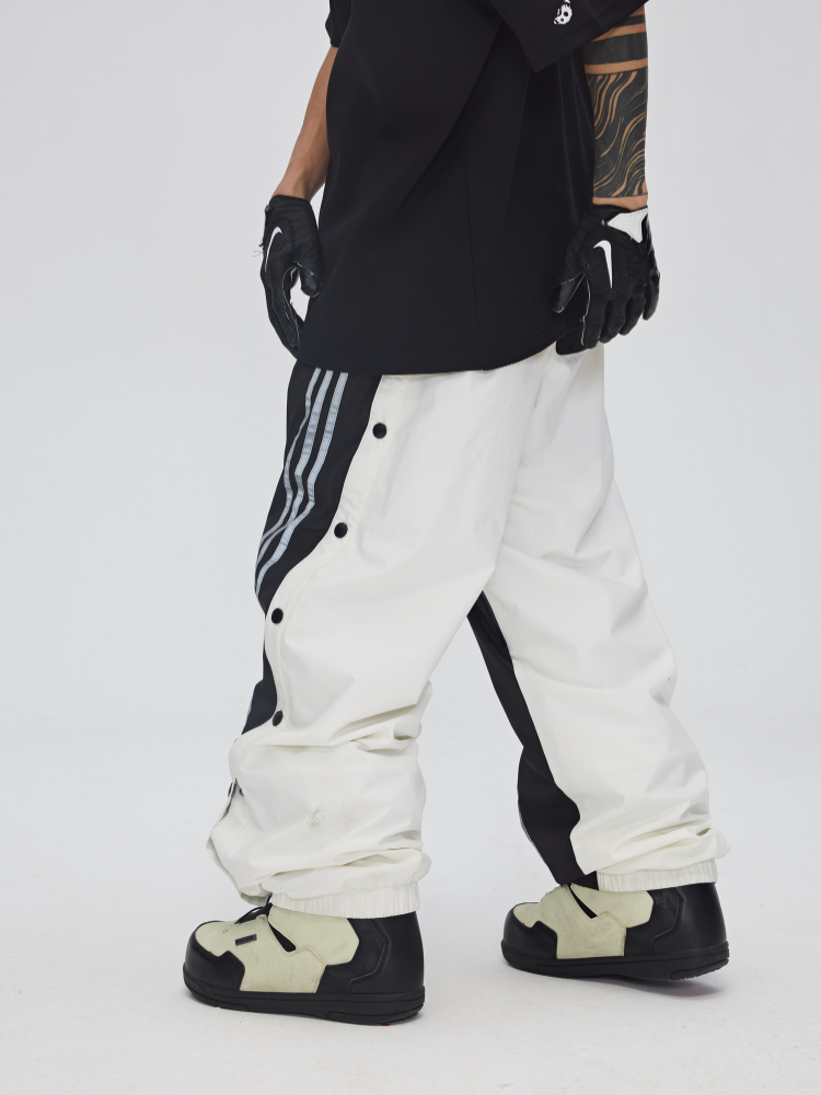 Yetisnow Side Buttoned Slope Slouch Pants - Women's Yetisnow | Snowears.com