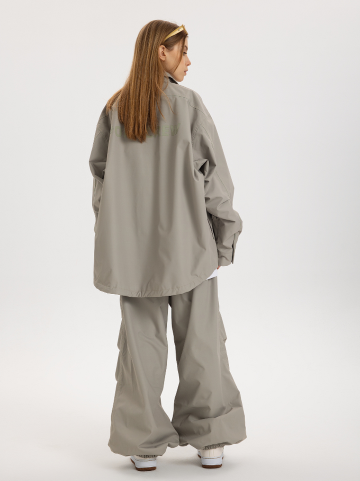 POMT CleanF Wrinkle Baggy Snow Pants - US Only - Snowears- snow pants