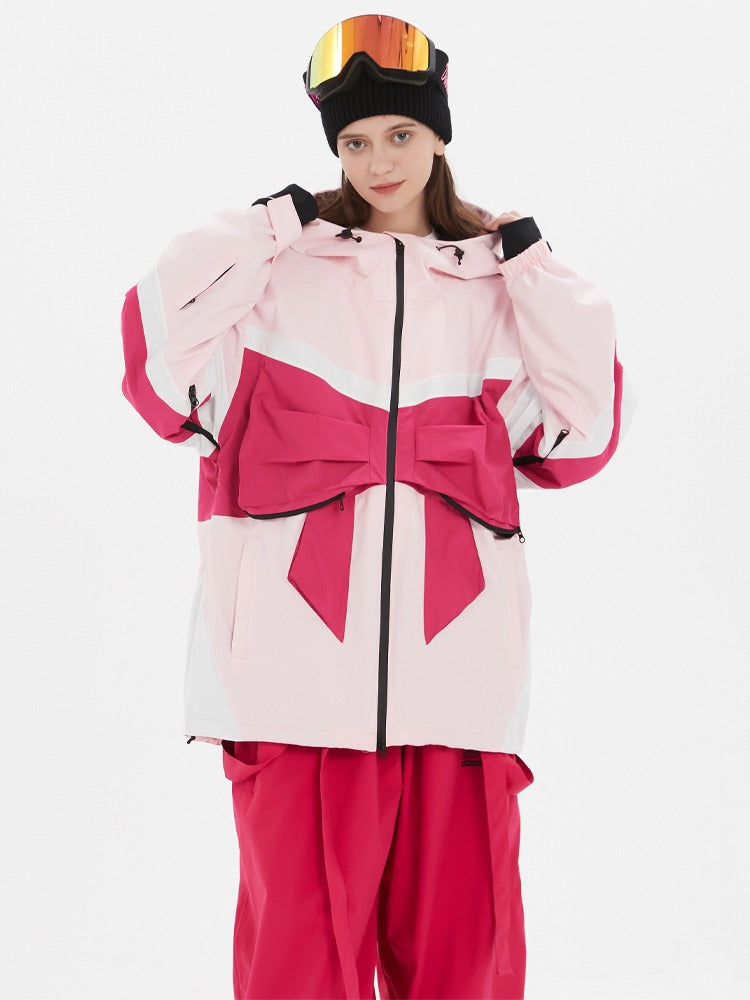 Doorek Bow-Tie Bunny 3L Ski Jacket - Women's Pink Doorek | Snowears.com