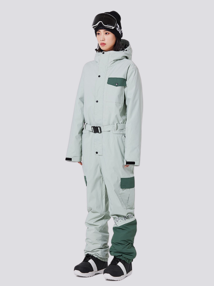 ARCTIC QUEEN Thermal Outdoor Ski Jumpsuit - Unisex - Snowears- Pants