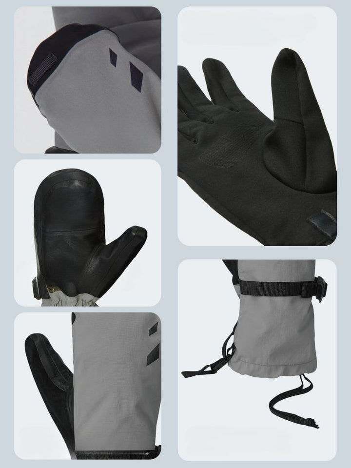 SHUNWEI Ice Sentinel Mittens - Snowears- Gloves & Mittens