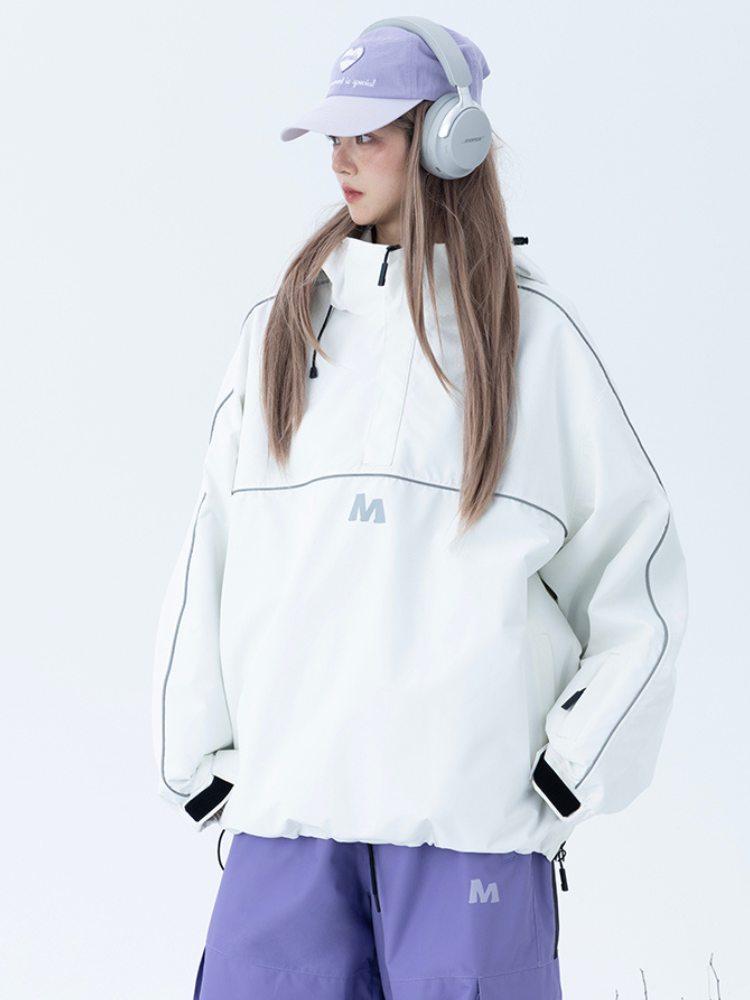 Molocoster Drift 3L Baggy Ski Fleece Pullover - Unisex - Snowears
