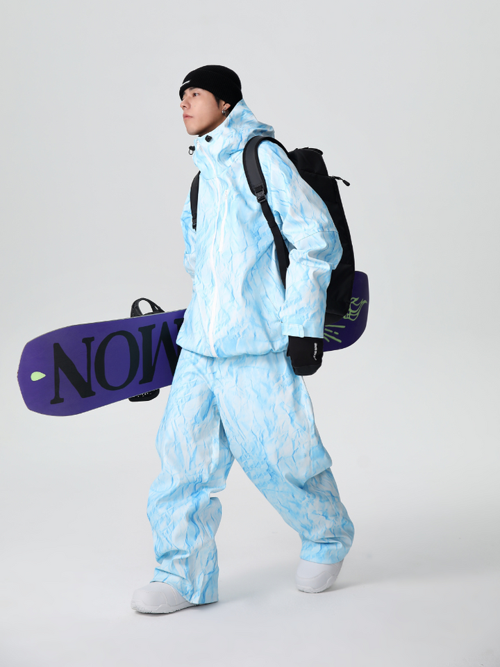 Searipe Denim Drift Baggy Snow Suit - Men's - Snowears- Suits