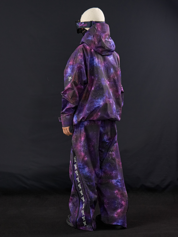 Doorek GlideFlow Galactic Shell Baggy Ski Pants - Unisex - Snowears