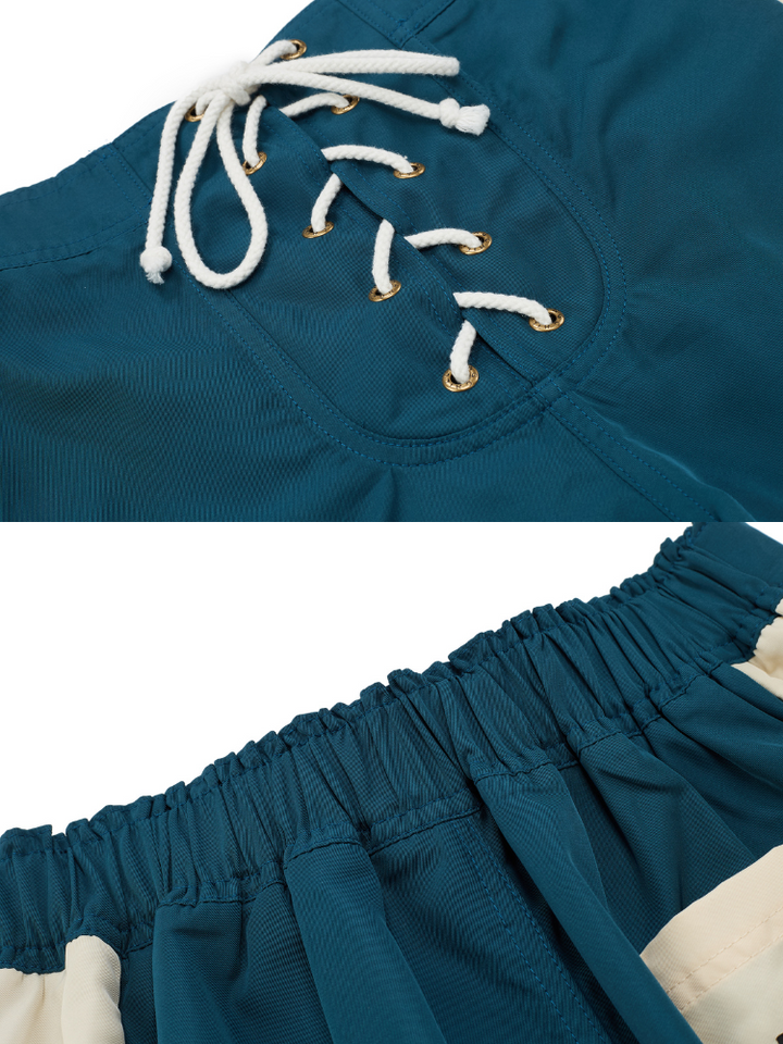 CHILLHANG Retro Coastal Board Shorts - Women's - Snowears- shorts