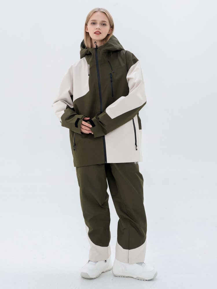 MYSNOWAY Mountain Green 3L Snow Suit - Women's MYSNOWAY | Snowears.com