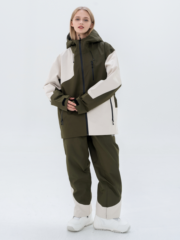 MYSNOWAY Mountain Green 3L Snow Suit - Women's - Snowears- Suits