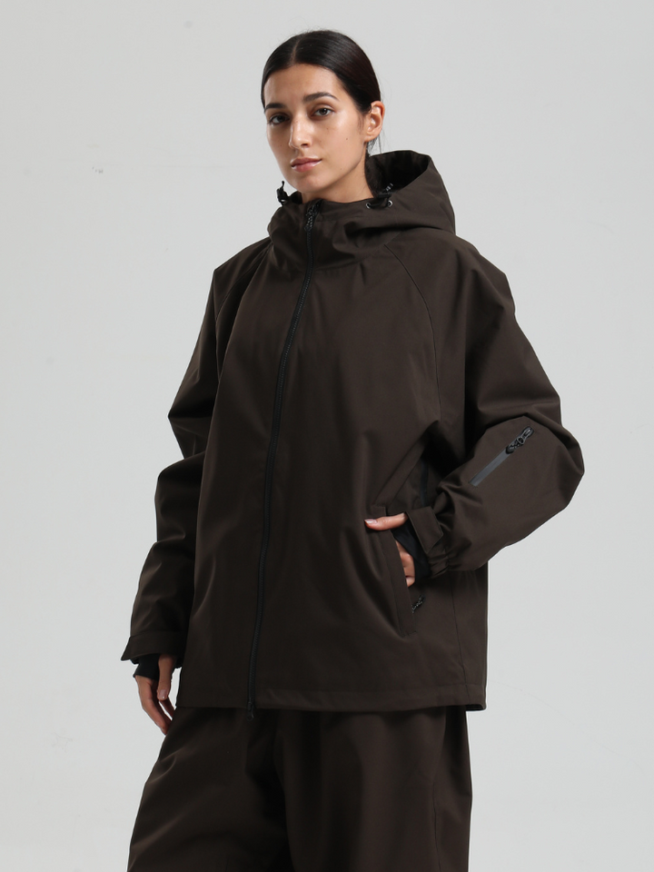 Gsou Snow Sleek Oversized Snow Jacket – Women's - Snowears
