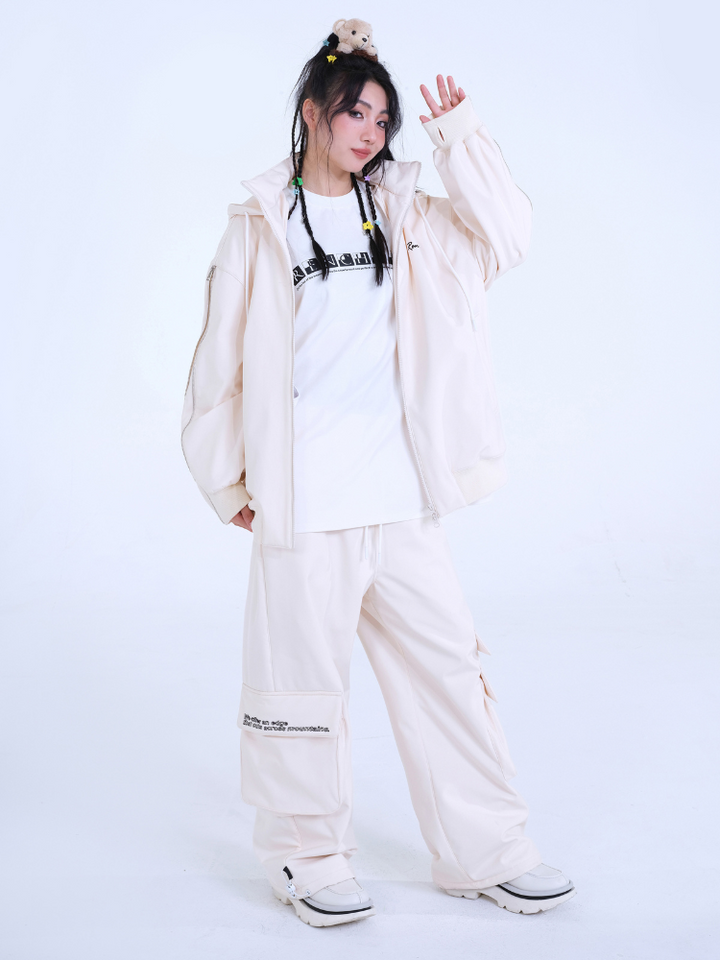 RenChill Bunny 3L Cream Ski Suit - Women's - Snowears- Suits