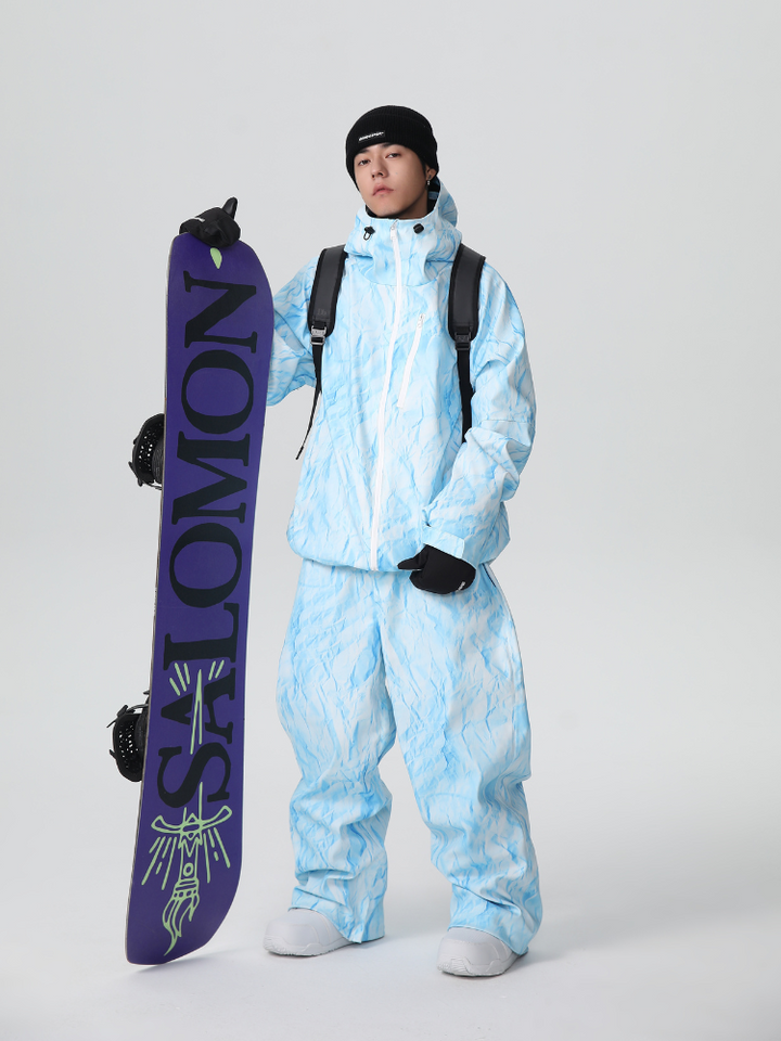 Searipe Denim Drift Baggy Snow Suit - Men's - Snowears- Suits