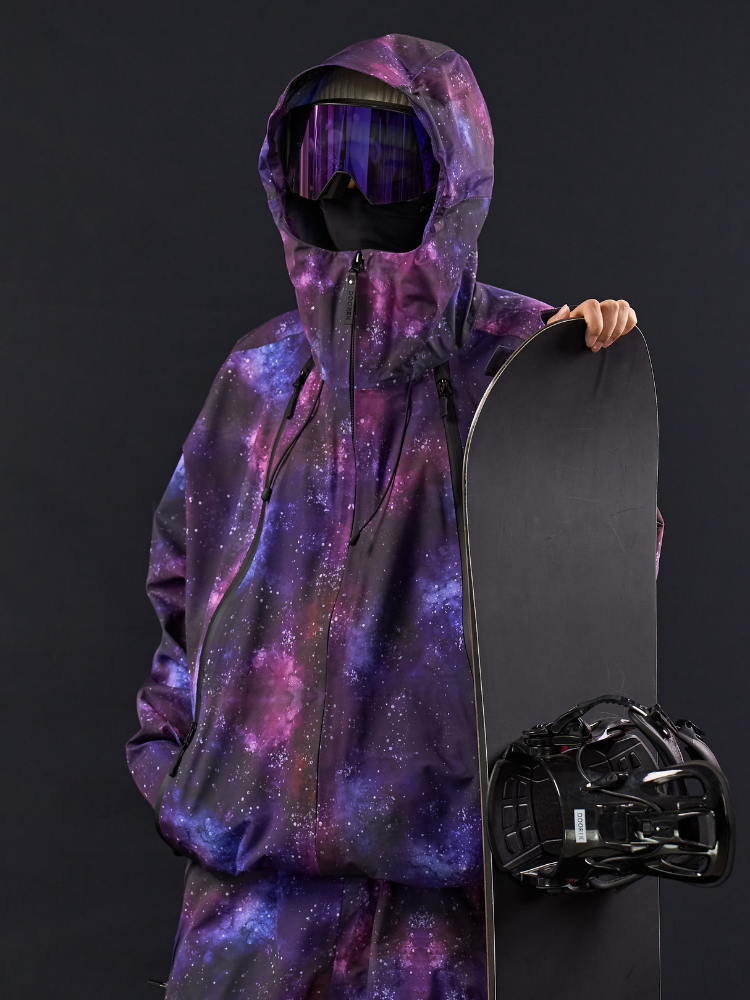 Doorek GlideFlow Galactic Baggy Ski Shell Jacket - Unisex - Snowears
