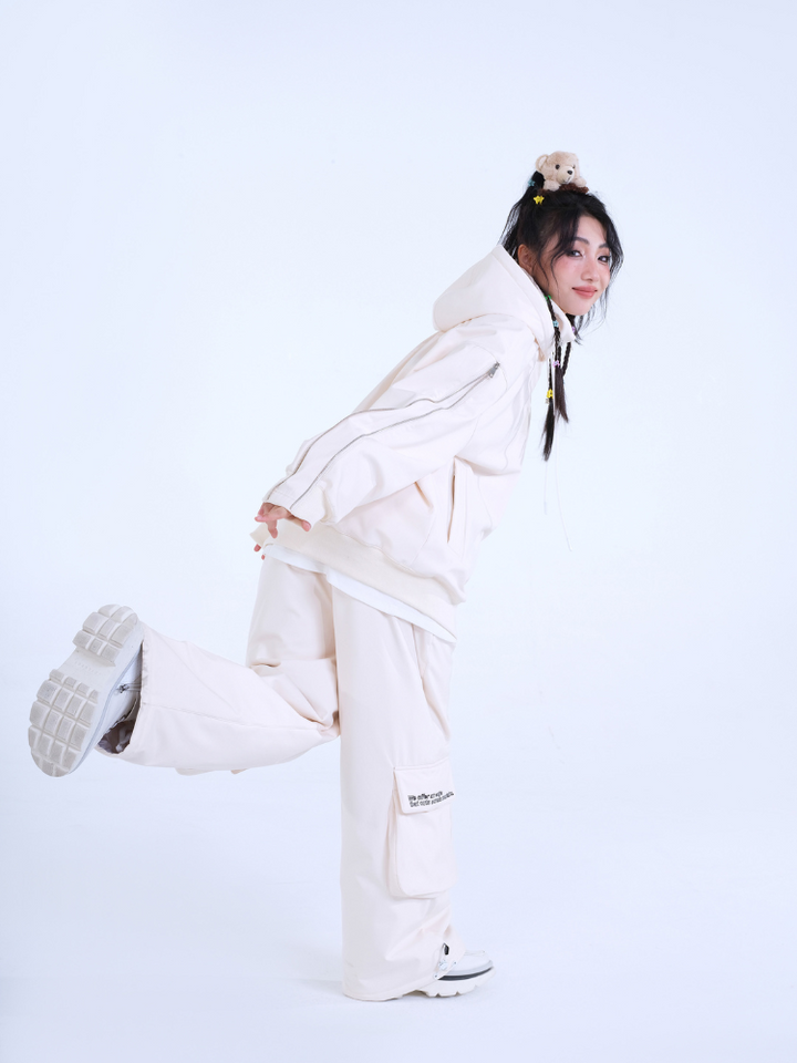 RenChill Bunny 3L Cream Ski Suit - Women's - Snowears- Suits