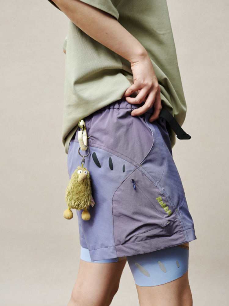 TurtleRabbit Lavender Shorts - Unisex TurtleRabbit | Snowears.com