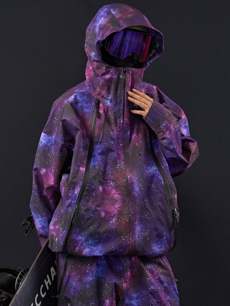 Doorek GlideFlow Galactic Baggy Ski Shell Jacket - Unisex - Snowears