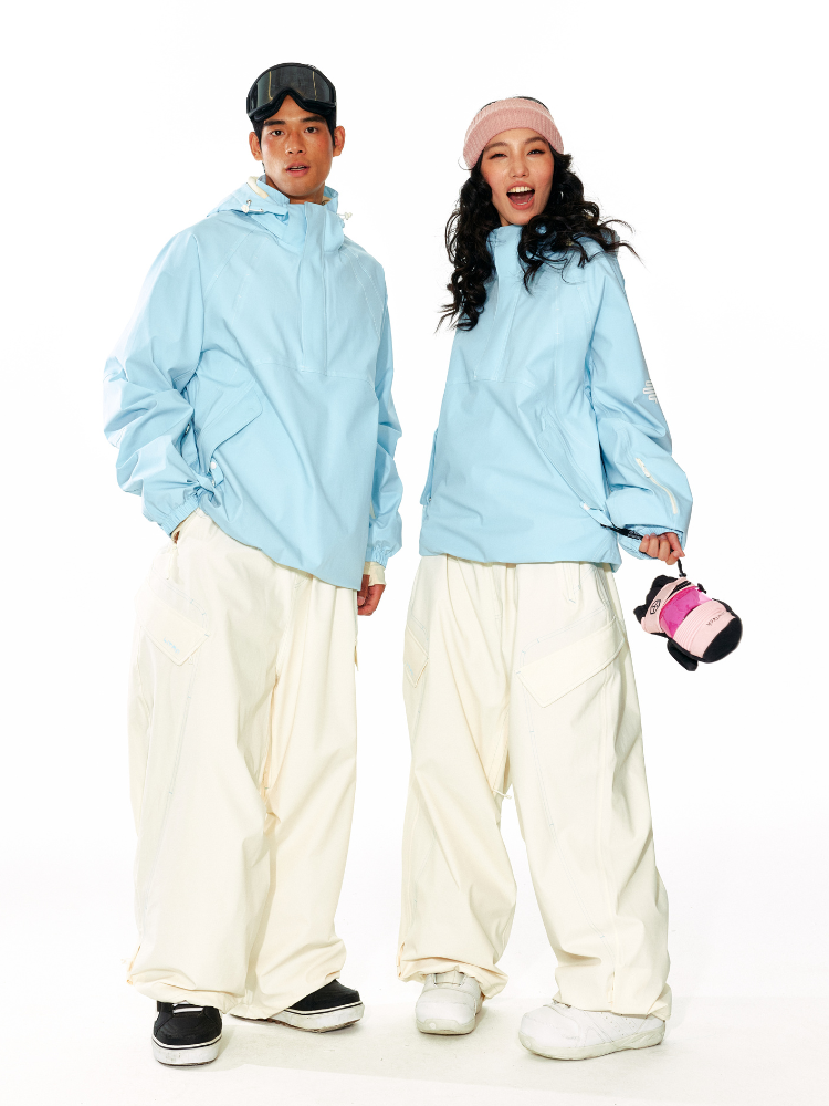 LITAN Gateway Baggy Cargo Pant - Unisex - Snowears- bib pants