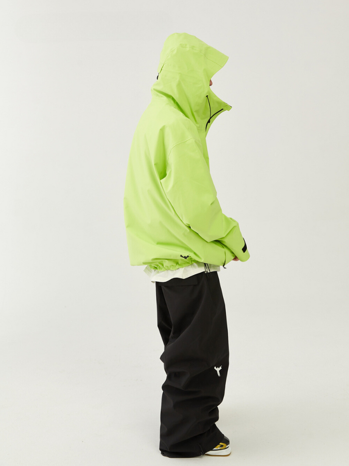 Winter Ticket Radiant Glow Yellow Snow Jacket - Unisex - Snowears- Ski/Snowboard Jackets