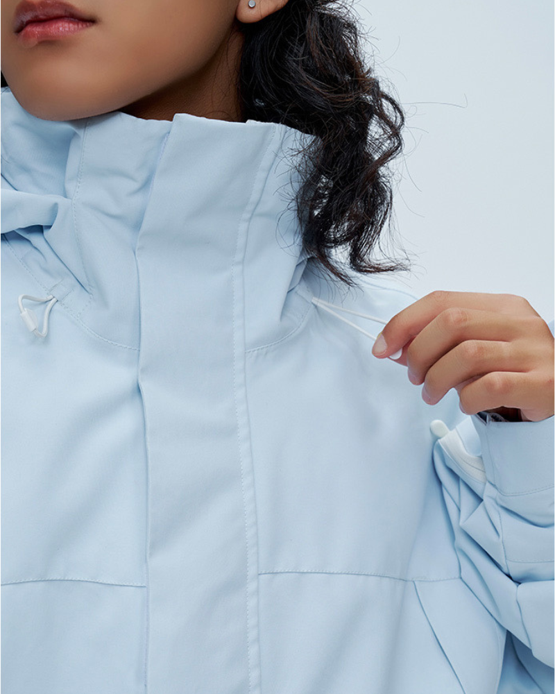 NIS 2L Solid Color Loose Jacket - Unisex - Snowears- Ski/Snowboard Jackets