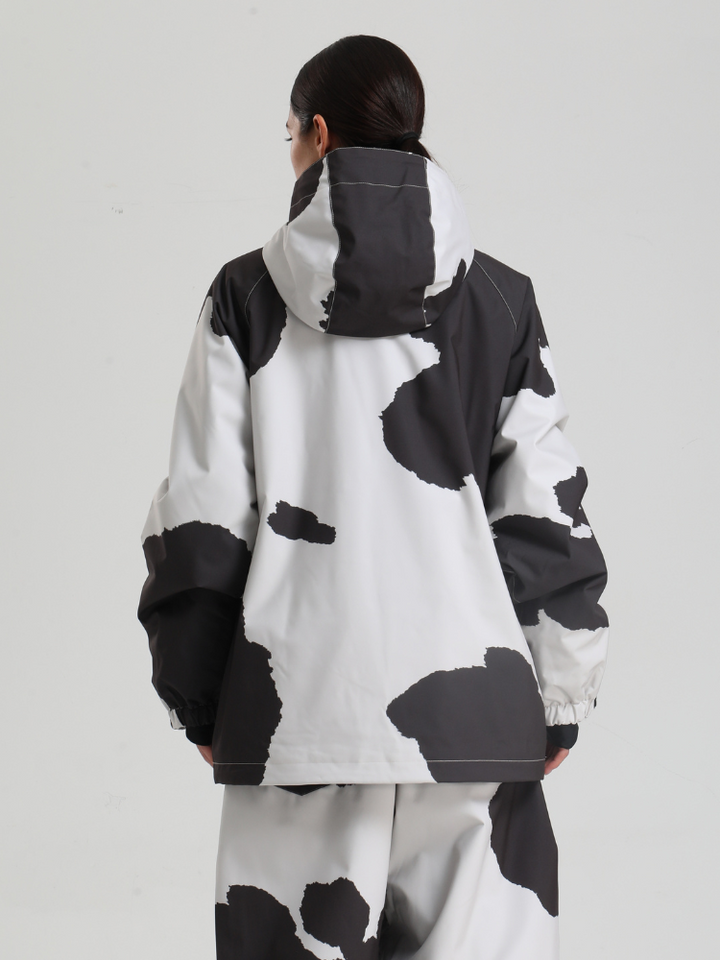 Gsou Snow Bold Cow Print Snow Jacket – Women's - Snowears