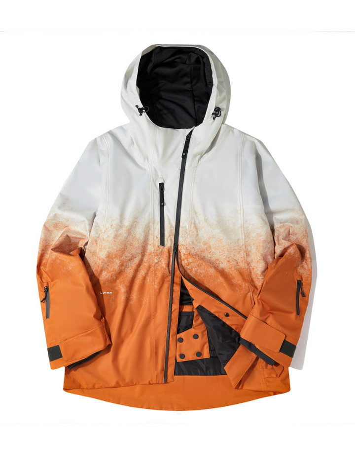 LITAN Alpine Teflon Orange Jacket - Unisex - Snowears- Jackets