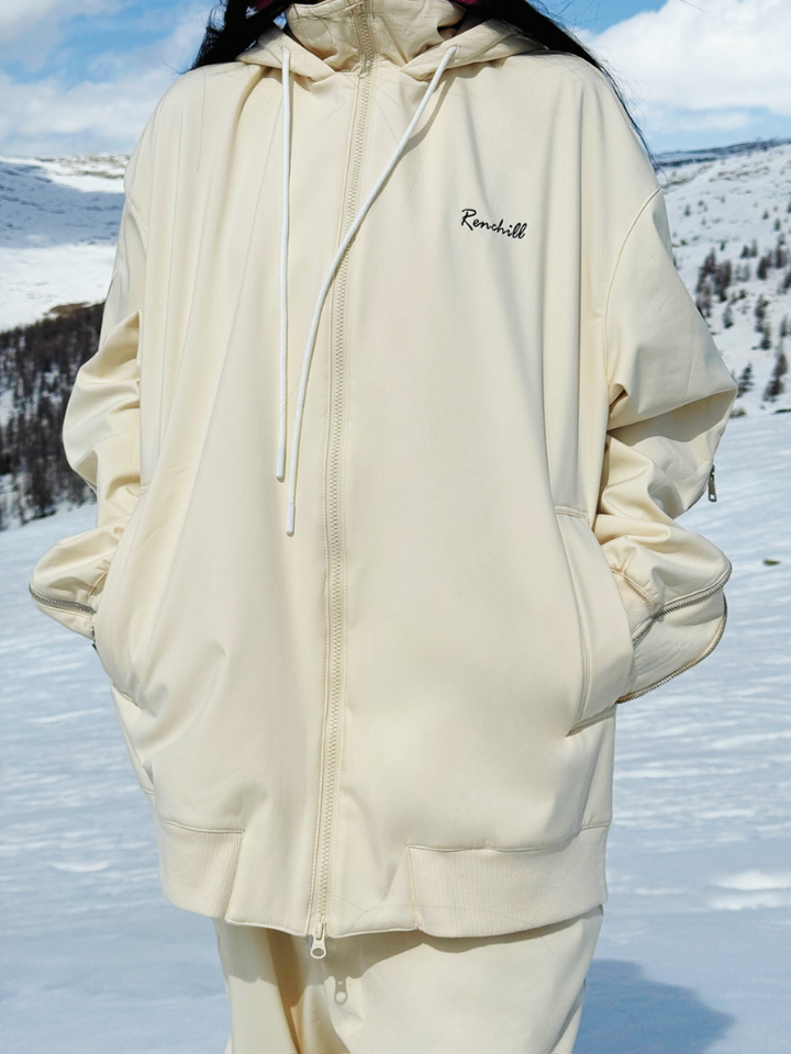 RenChill Bunny 3L Cream Ski Suit - Women's - Snowears- Suits