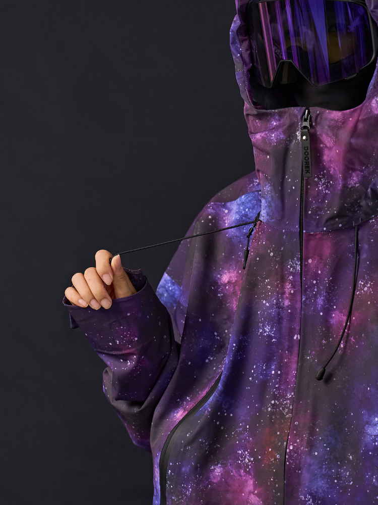 Doorek GlideFlow Galactic Baggy Ski Shell Jacket - Unisex - Snowears