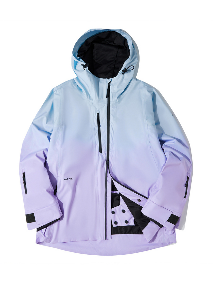 LITAN Alpine Teflon Purple Jacket - Unisex - Snowears- Jackets