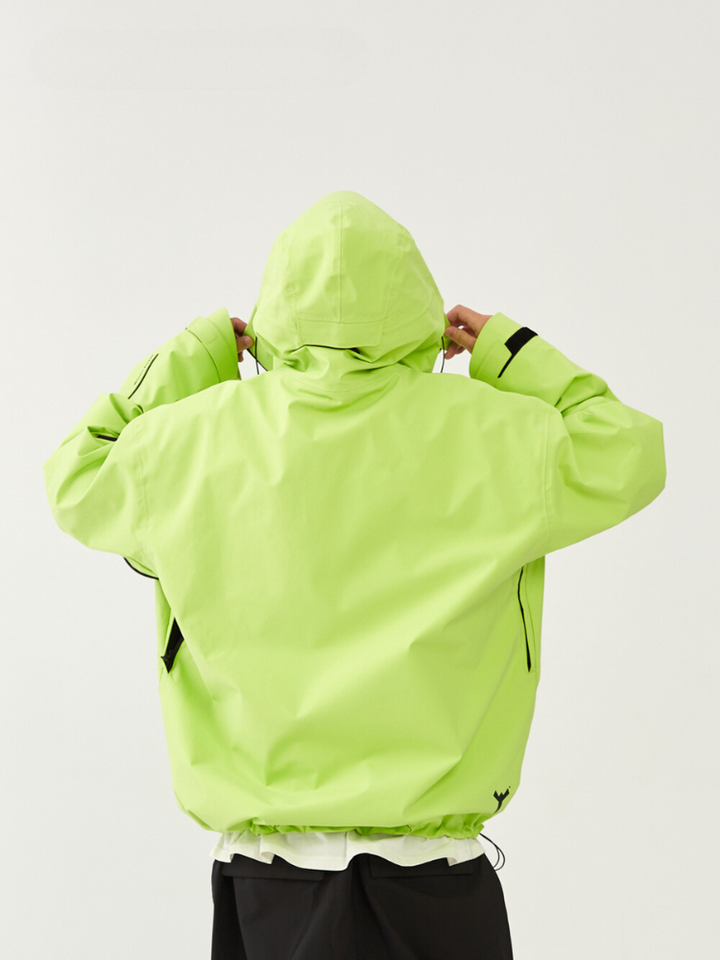 Winter Ticket Radiant Glow Yellow Snow Jacket - Unisex - Snowears- Ski/Snowboard Jackets